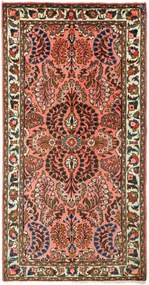 Hamedan Tappeto 140 x 70 (Iran) Annodato A Mano