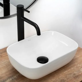 REA-U5667 - Lavabo da appoggio BELINDA MINI 25x36 cm ceramica/bianco lucido