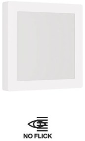 Plafoniera LED Slim Quadrata 20W 2.000lm no Flickering 225x225mm