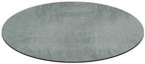 Piano per tavolo SPARGI rotondo effetto cemento diametro 60 &#8211; 70 &#8211; 80 cm