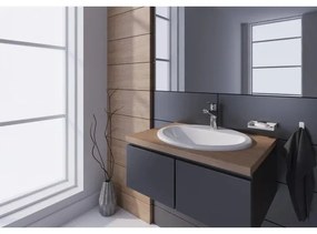 Deante ADM_A411 - Portasapone a parete MOKKO bianco