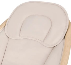 Lionelo - Dondolo per bambini con melodia OLIVIA Beige Naturale + telecomando