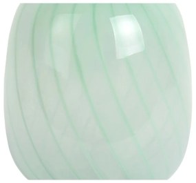 Lampada da tavolo verde chiaro con paralume in vetro (altezza totale 20 cm) Summer Globe – Leitmotiv