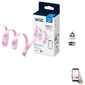 WiZ - Striscia LED RGBW Dimmerabile 1m LED/11W/12V 2700-6500K Wi-Fi