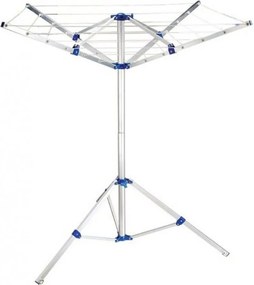 Stendibiancheria 4 Bracci 152x152x145 h cm in Alluminio Grigio...