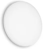 Plafoniera Moderna Mib Alluminio-Materie Plastiche Bianco Led 19W 4000K