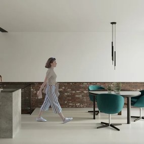 Sollux SL.0887 - Lampadario a sospensione con filo MOSAIC 3xG9/12W/230V nero/cromo