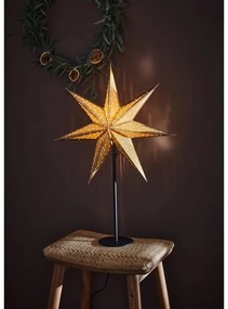 Decorazione luminosa con motivo natalizio in colore oro ø 45 cm Glitter - Markslöjd