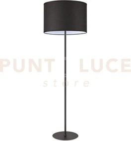 Set up base per lampada da terra 1 luce attacco e27 nero