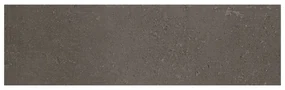 Piastrella battiscopa Time in monocottura smaltata antracite L 75 x H 7 cm x Sp 10 mm opaco confezione da 10.5 ml