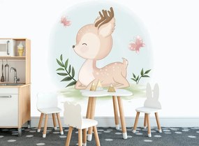Carta da parati – Cerbiatto carino