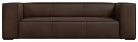 Divano in pelle marrone scuro 227 cm Madame - Windsor &amp; Co Sofas