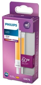 Lampadina LED Philips R7s, 7,2 W, 230 V, 4000 K, 118 mm