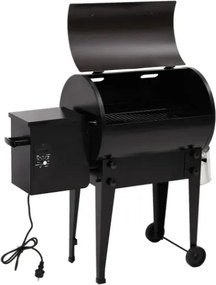 Griglia a Pellet Nero 94 cm in Ferro