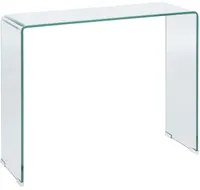 Consolle Trasparente 90 x 30 cm Rettangolare stile Minimalista