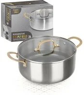 Casseruola 26 cm triplo strato Tri Ply - Gold con coperchio