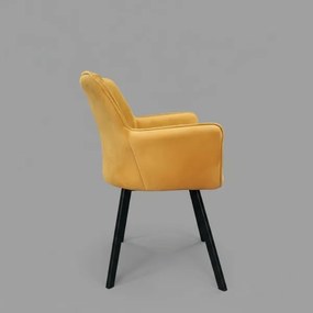 Sedia da pranzo AMELIA arancione