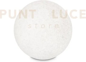 Doris diffosore sferico per esterni 1 luce attacco e27 bianco-grigi...