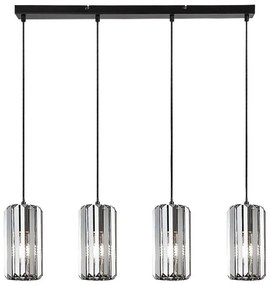 Rabalux 72256 - Lampadario a sospensione con filo VENESS 4xE27/40W/230V