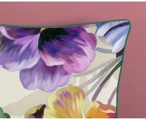 Biancheria da letto singola in cotone biologico Flower Garden, 140 x 220 cm Organic - Descanso