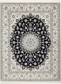 Nain Tappeto persiano 200 x 160 Blu (Iran) Annodato A Mano