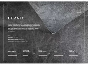 Divano in pelle rosso-marrone, 240 cm Puzo - MESONICA