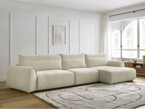 Divano angolare beige Aden – Bobochic Paris