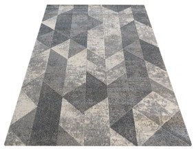 Tappeto grigio con motivo moderno Larghezza: 120 cm | Lunghezza: 170 cm