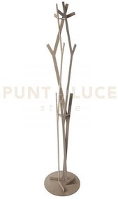 Appendiabiti da terra di design uty beige