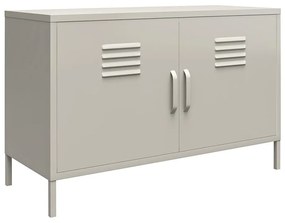 Mobiletto color crema in metallo 100x64 cm Bradford - Støraa