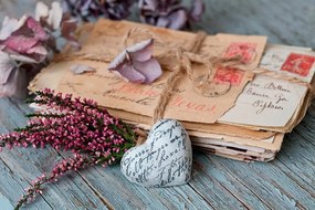 Fotomurale – Lettere nostalgiche