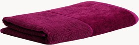 Telo da doccia con bordi in velluto Bamboo Luxe