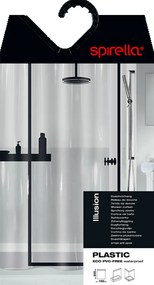 Tenda per doccia 180x200 cm Illusion – Spirella