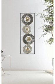 Decorazione da parete in metallo Anello, 31 x 89,5 cm - Mauro Ferretti