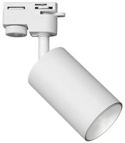 Faretto per sistema a binario PIPE 1xGU10/25W/230V bianco