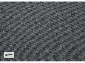 Divano letto angolare grigio (variabile) Homely Tommy - Miuform