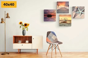 Set di quadri – Vacanza in paradiso