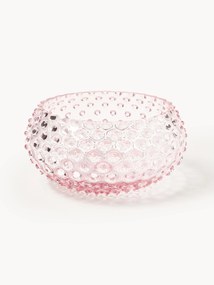 Ciotola in vetro soffiato Hobnail