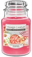 Sugared Strowberries, candela in giara grande Yankee Candle