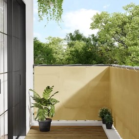Paravento Da Balcone Sabbia 120x300 Cm 100% Poliestere Oxford /