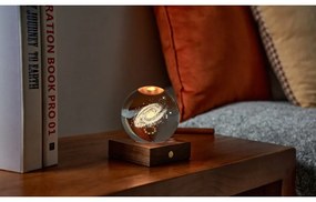 Decorazione luminosa marrone scuro con ricarica USB Amber – Gingko