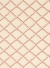 Sanderson Carta da parati Rye - Berry/ Pink Clay
