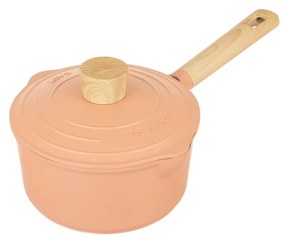 Casseruola 18 cm con coperchio rosa Pot Art