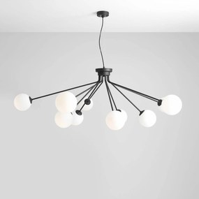 ALDEX Lampada a sospensione 1082M1, a 10 luci, nera