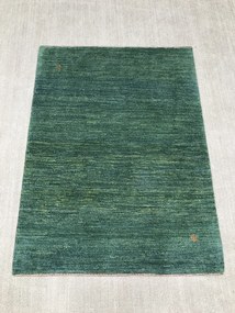 Loribaft Tappeto 150x100 Verde (Iran) Annodato A Mano