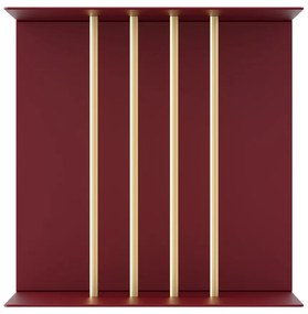 Scaffale in metallo rosso Teaser - UMAGE