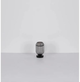 Globo 15469TS - Lampada da tavolo NORMY 1xE27/40W/230V grigio