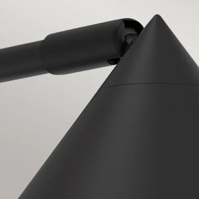 Alora Mood ALM-REMYCK-1WB-BK - Lampada da parete REMYCK 1xE27/60W/230V nera