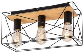 Rabalux 71023 - Plafoniera BOIRE 3xE27/40W/230V