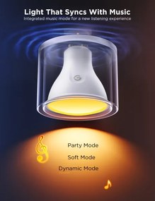 SET 2x LED RGBWW Lampadina dimmerabile GU10/4,8W/230V 2700-6500K Wi-Fi - Govee